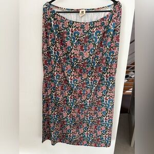 Lucy & Yak Avril Floral Midi Skirt with slits size L